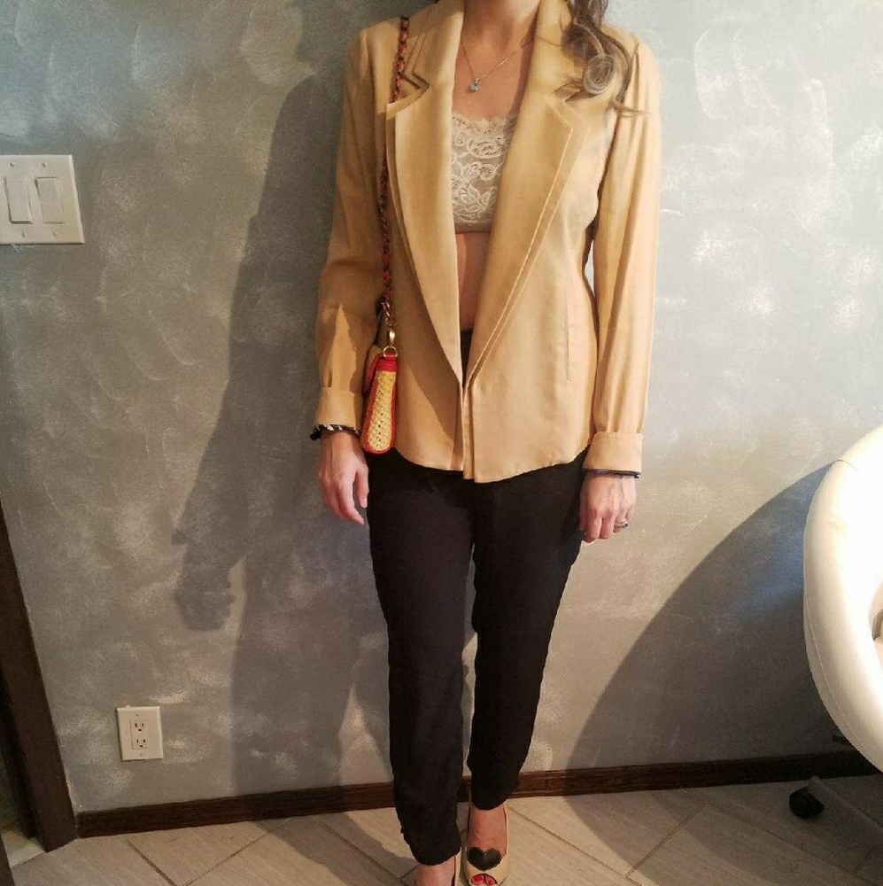 Beige blazer
